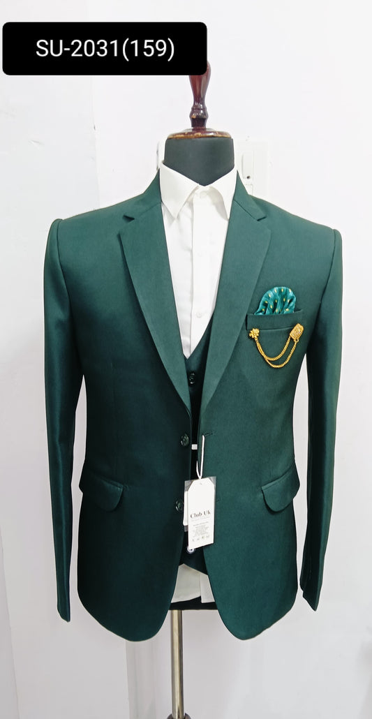 Affordable tailored men's 3-piece suits for weddings