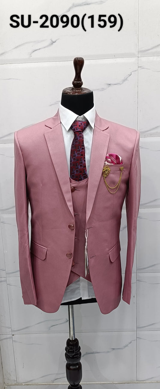 Classic men's 3-piece suit for formal events