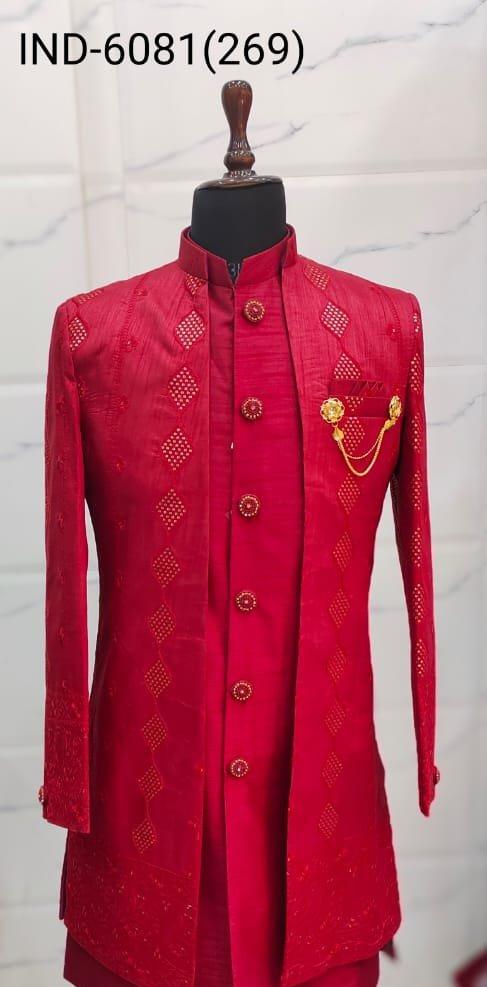 Designer Indo Western For Groom in Premium Look
