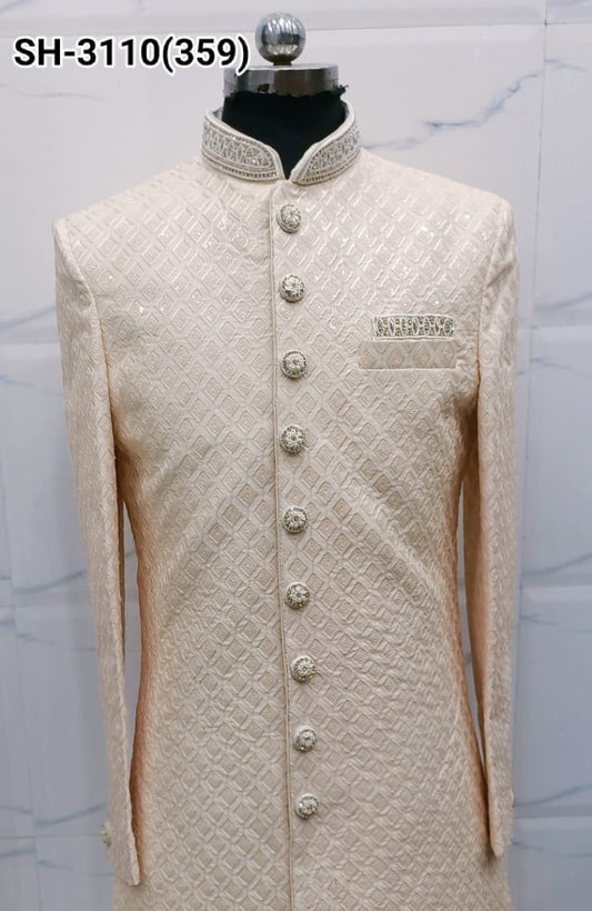 Designer Wedding Sherwani for Groom in Affordable Price