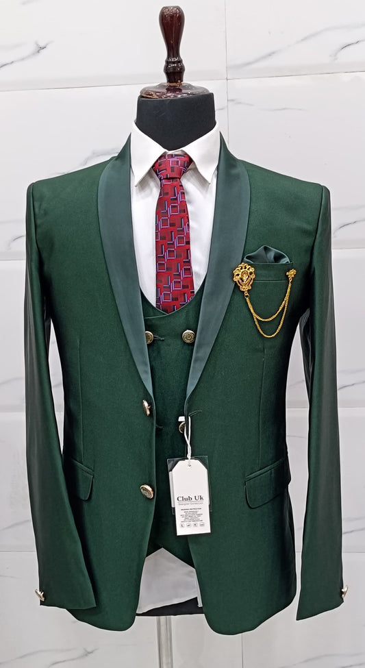 Diamond Design Formal Men's Suit for Wedding