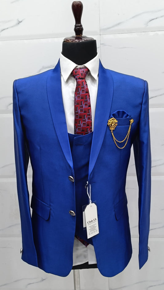 Diamond Design Formal Men's Suit for Wedding