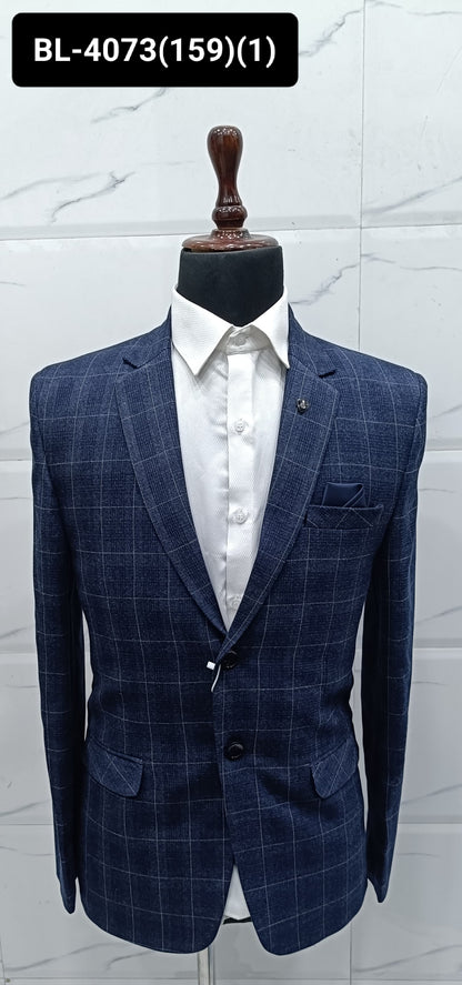 Formal Checked Blazers for Mens 2025