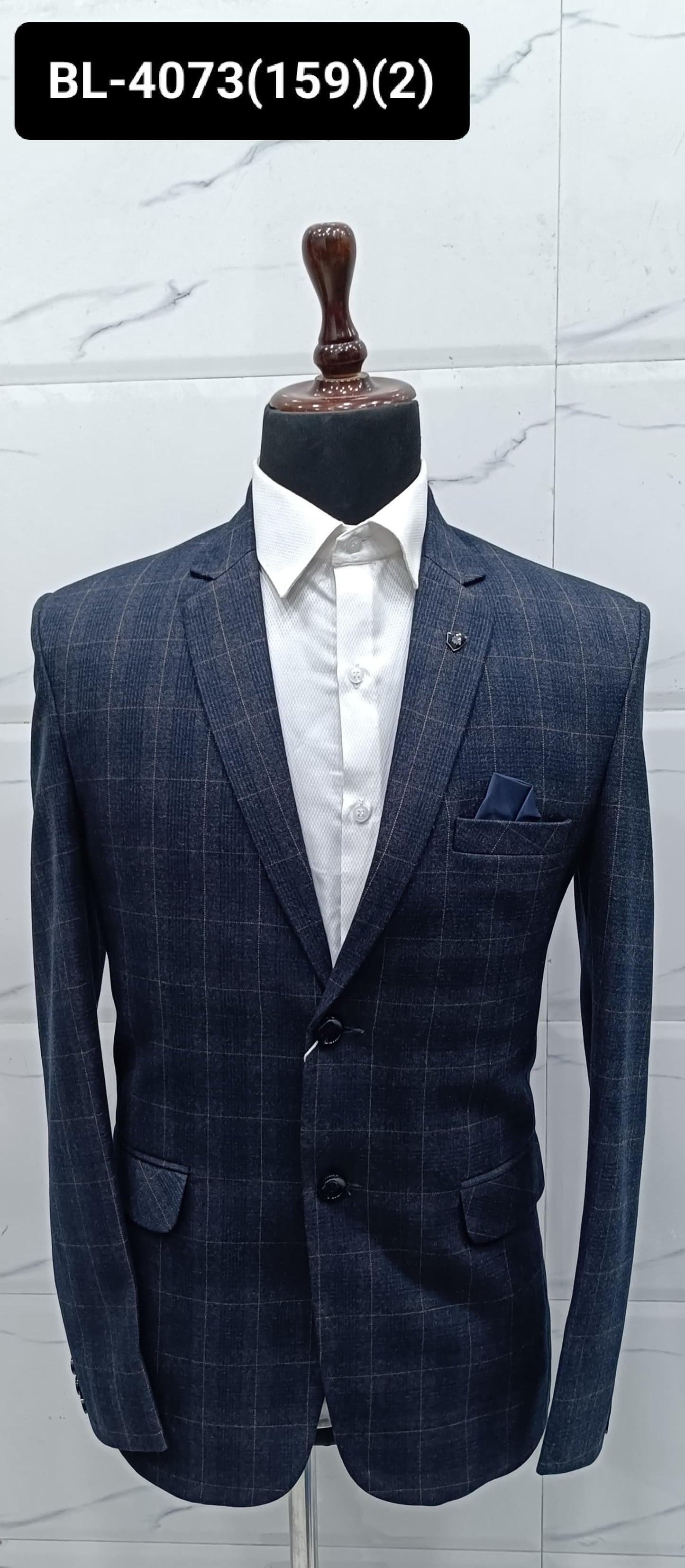 Formal Checked Blazers for Mens 2025