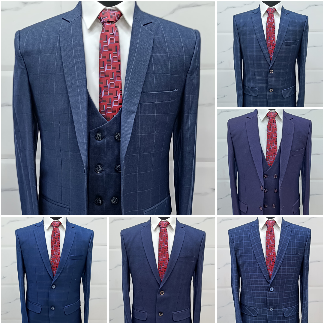 2-piece Suit with Unique Prints and Patterns